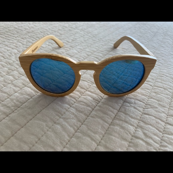 Rio Sunglasses Accessories - Rio Wood Frame Sunglasses